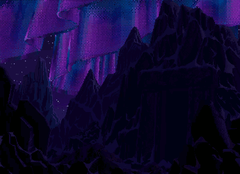 Abstract Potemkin artwork sampled by the particle field